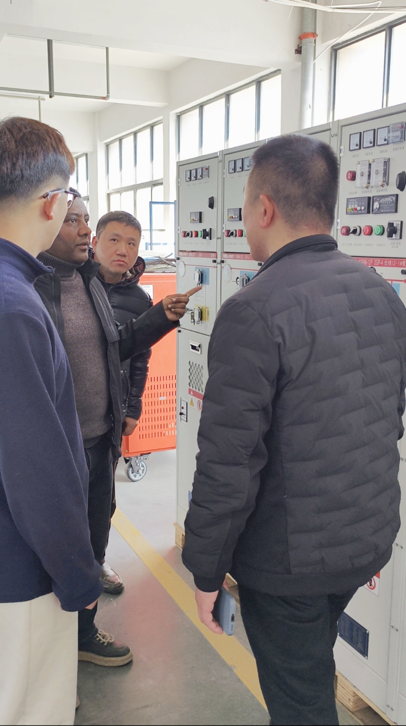 Az EEU szakértői ellátogattak a Kexunba 20 készlet alállomási program miatt