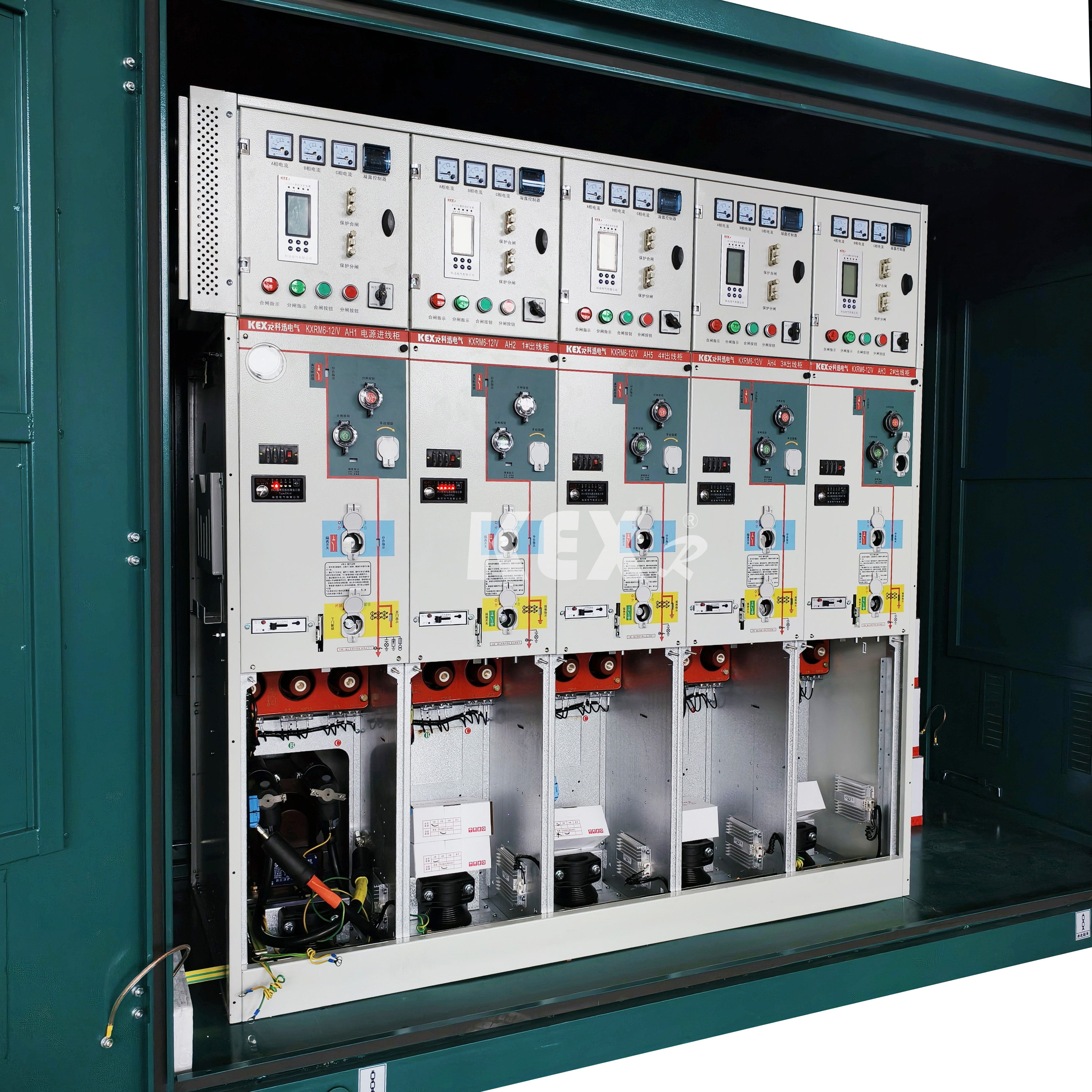 A gyűrűs hálózati szekrények típusai